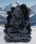 Exquisite Blue Sapphire (Neelam) Idol of Lord Shiva: Size 3.5 Inches Wt. 1610 carats