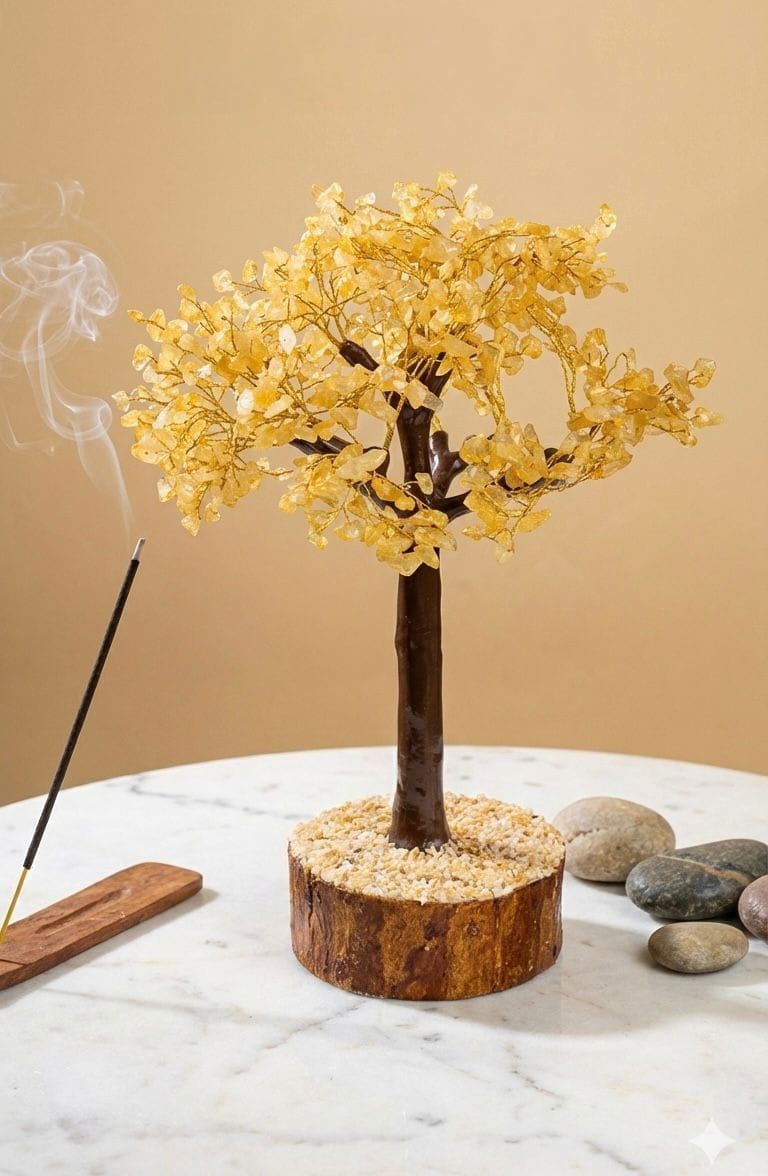 Citrine Crystal Tree (1000 Beads)