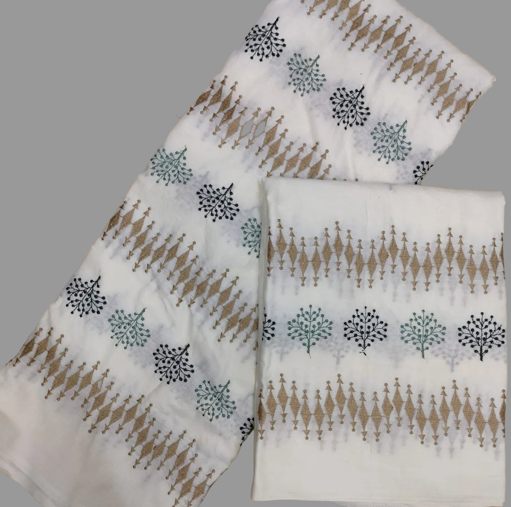 Fancy designer Cotton Pooja Jodi