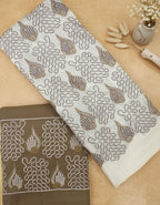 Fancy designer Cotton Pooja Jodi