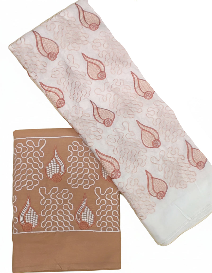 Fancy designer Cotton Pooja Jodi