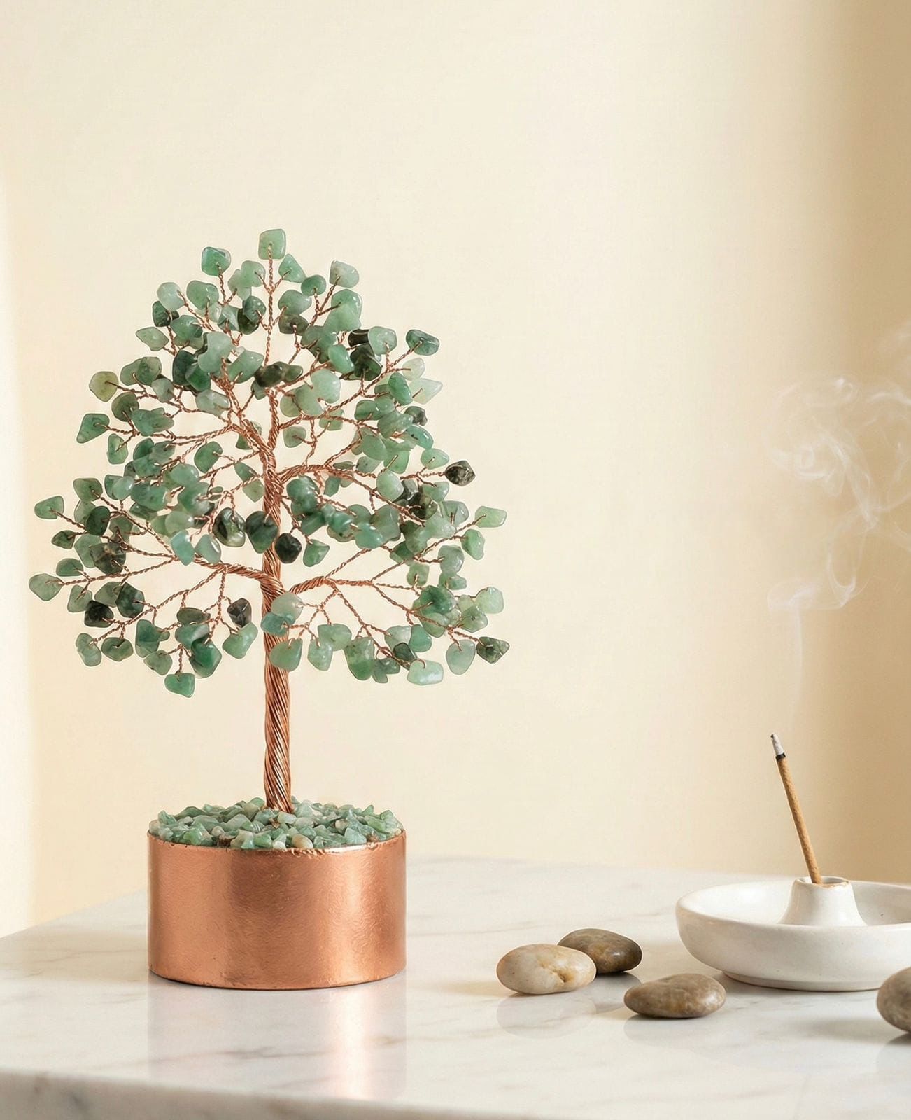 Green Aventurine Crystal Tree (300 Beads)