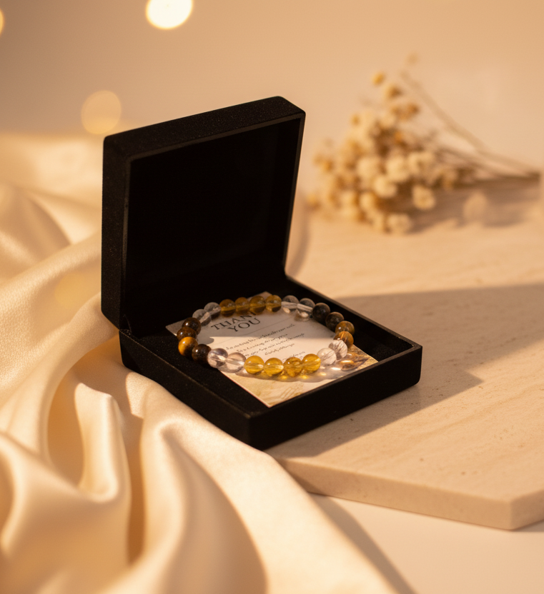 Lo Shu Balancing Customized Bracelet – Personalized Energy Alignment