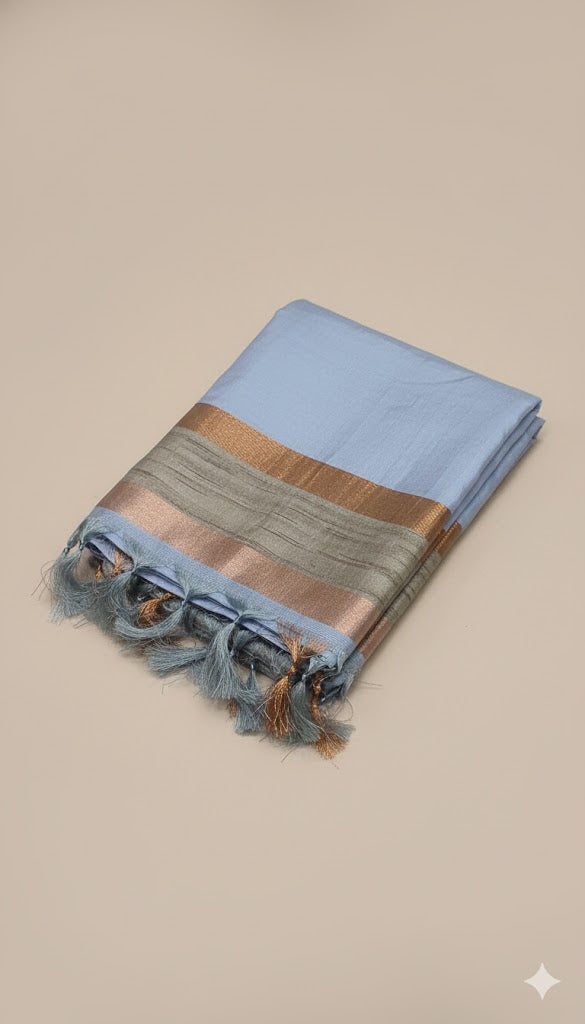 Pooja Jodi / Traditional dhoti khes - Kosa Silk