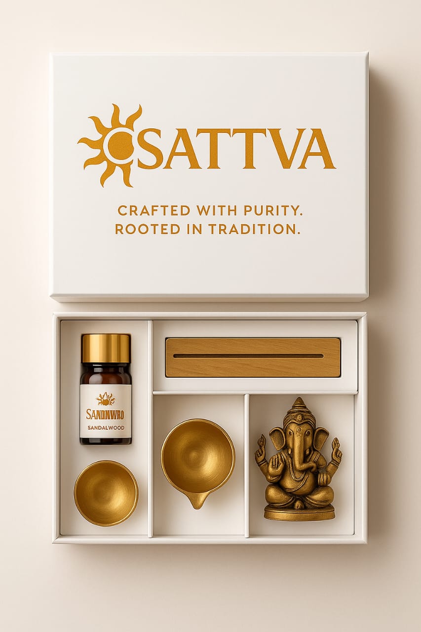 Sattva Ritual Box (Black & Gold Premium Set)
